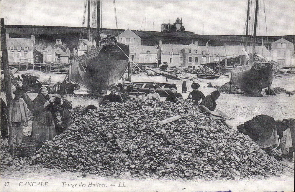 Cancale — Triagem das Ostras — LL. - Frente
