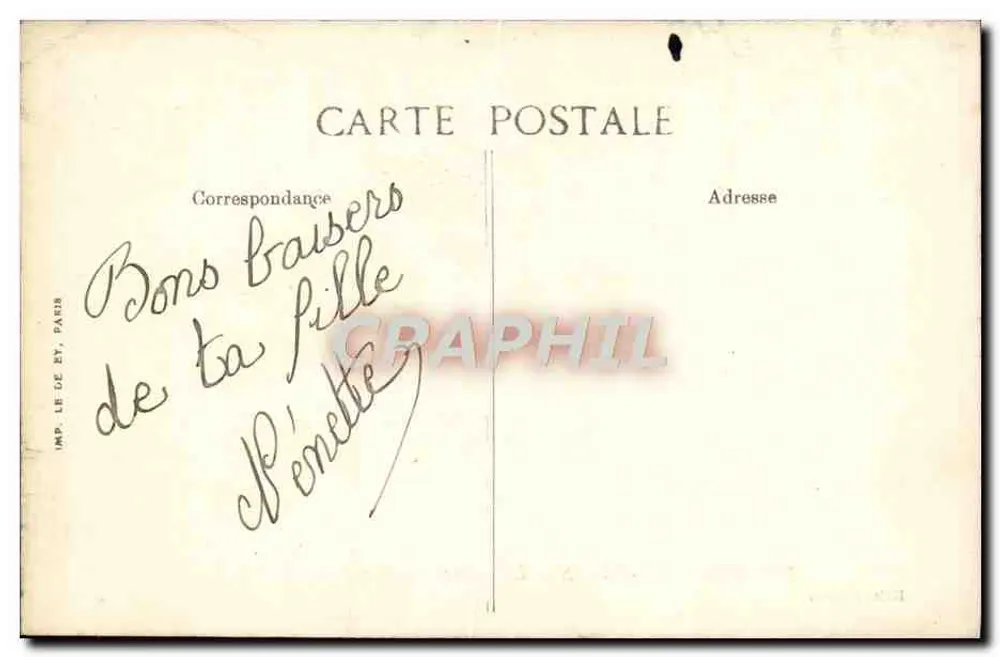 Enghien-les-Bains — A Fonte do Rei — Edit. Mimeur - Verso