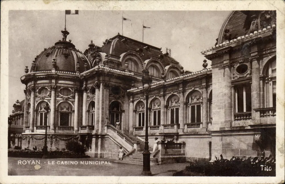 Royan - El Casino Municipal — Tilo - Anverso