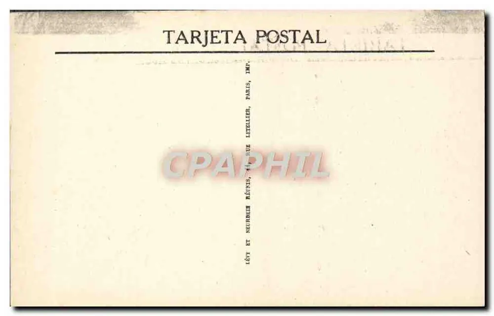 San Sebastián — Das Casino und die Gärten — LL - Rückseite