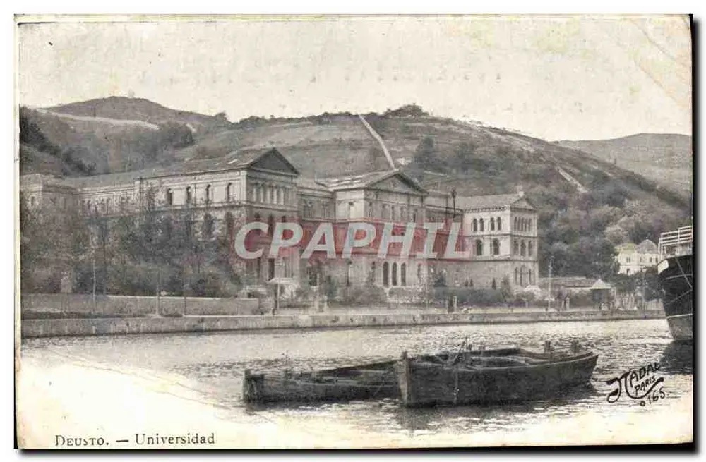 Deusto — Universidade — editor Nadal Paris n° 165 - Frente