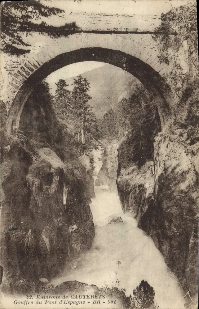 Gouffre du Pont d'Espagne — Cauterets — BR - 941 - Vorderseite