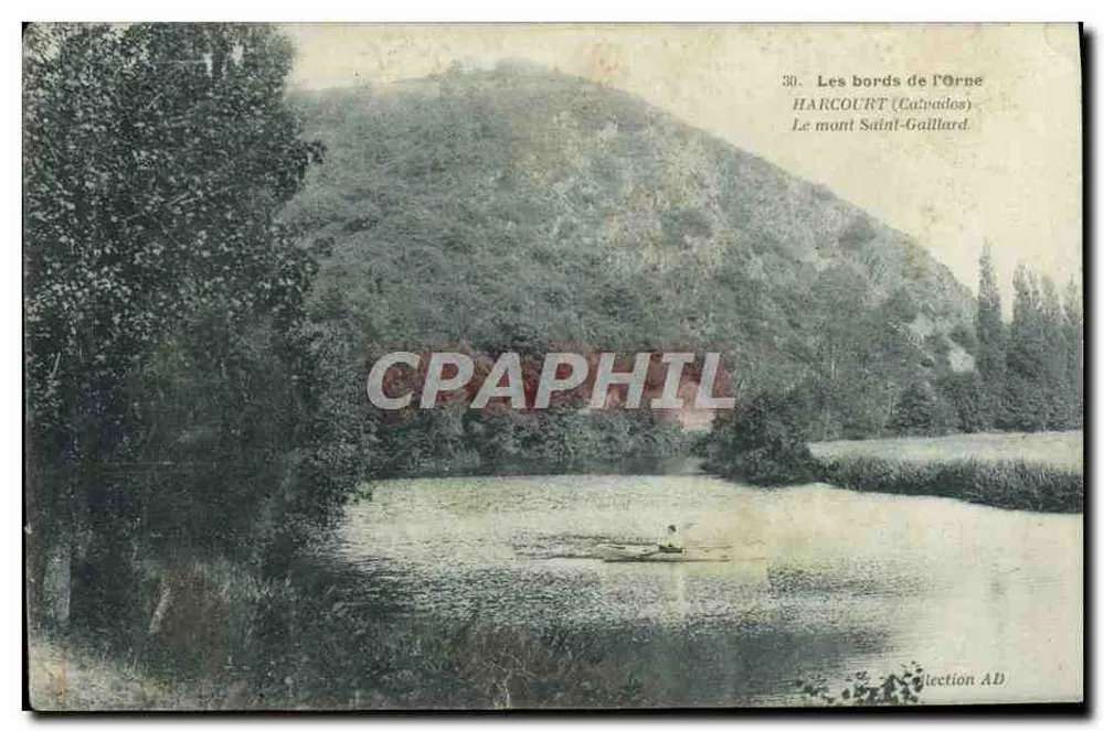 Ufer der Orne — Der Mont Saint-Gaillard — HARCOURT (Calvados) — Verleger HARCOURT - Vorderseite
