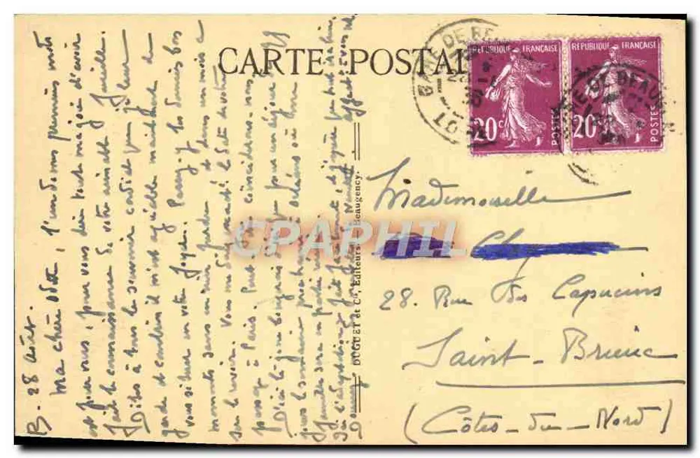 Beaugency — Igreja de Nossa Senhora (século XI) - Verso