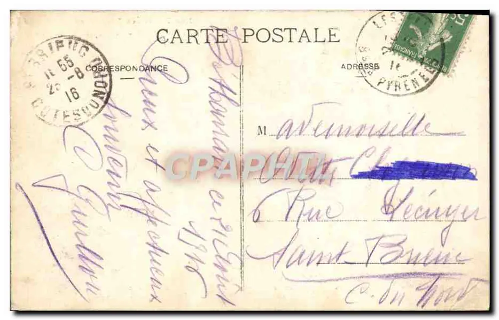 Bétharram - La Chapelle Saint-Léon — éditeur Les Pyrénées Illustrées, n° 589 - Verso
