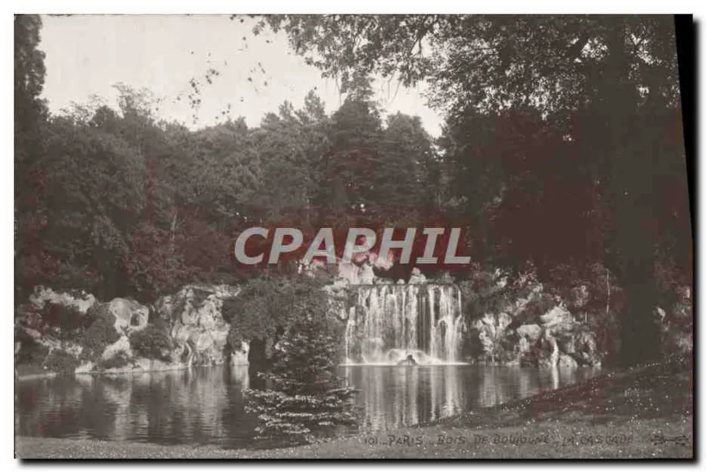 Bords de Bouillon - A Cachoeira — Paris, editor não identificado, número de série ilegível - Frente