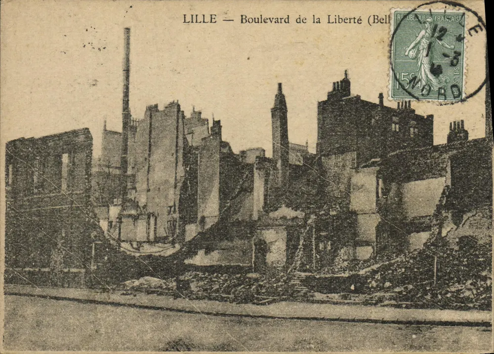 LILLE — Boulevard de la Liberté (Bell) - Recto