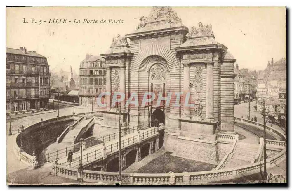 IILLE - A Porta de Paris — editor L.P.5 - Frente