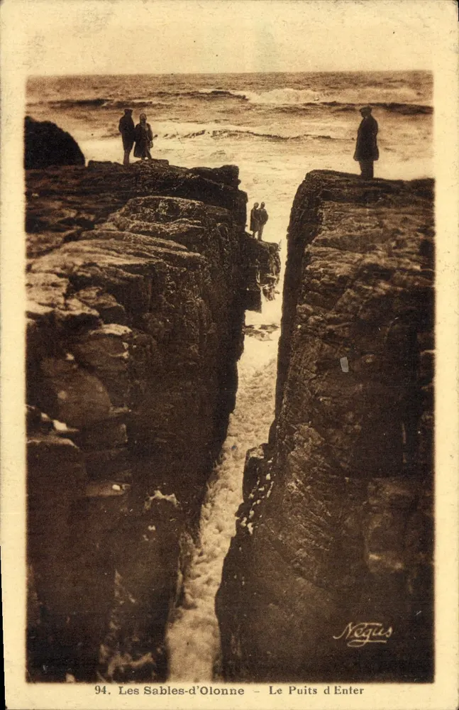 Les Sables-d'Olonne — O Poço de Enter — Nogues - Frente