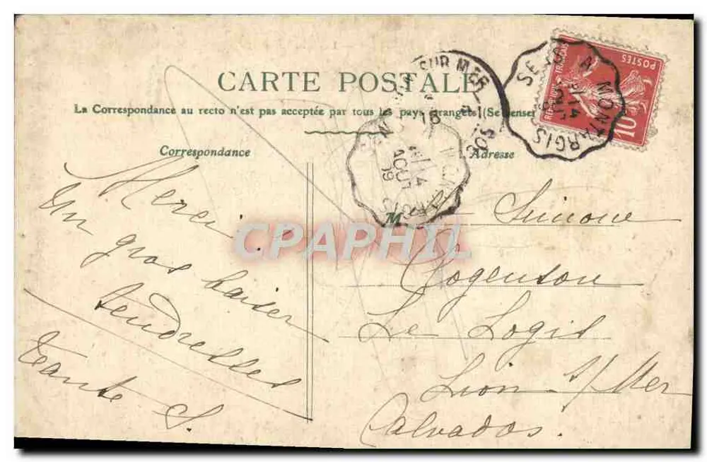 Montacher — Les Chapelles — éditeur Collection P. it. S. - Verso