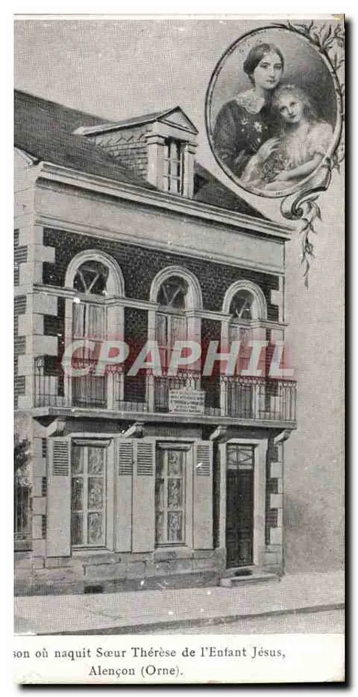 Haus, in dem Schwester Thérèse des Kindes Jesu geboren wurde — Alençon (Orne) — unbekannter Verleger - Vorderseite