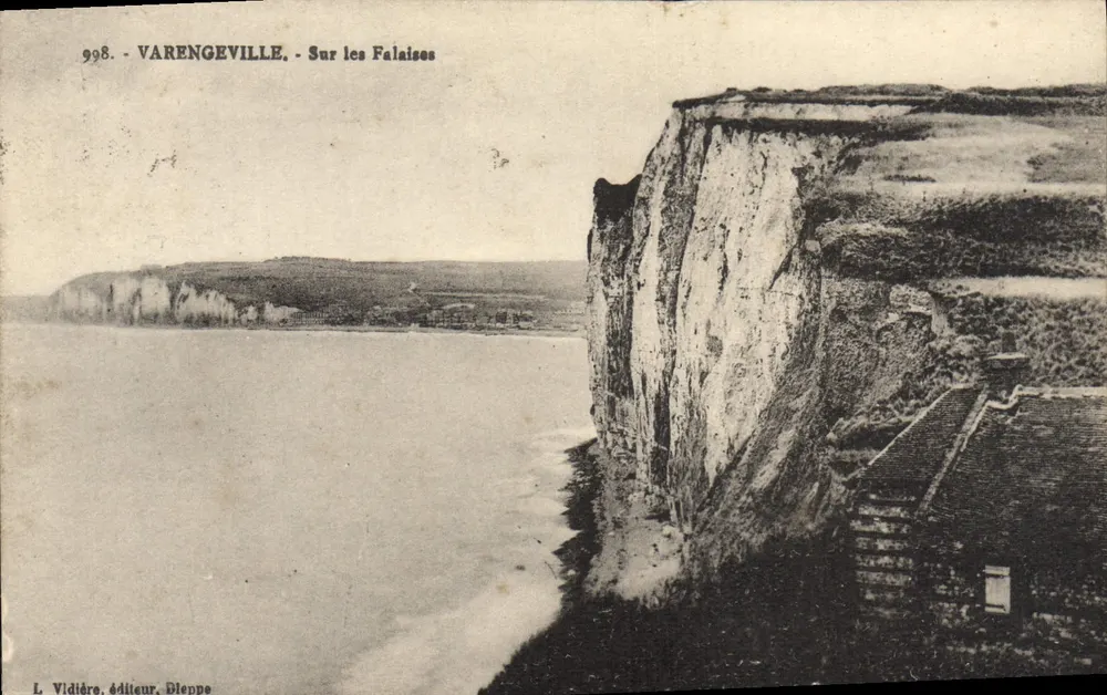 Varengeville - Auf den Klippen — L. Vidière, Verlag, Blenppe, Nr. 998 - Vorderseite