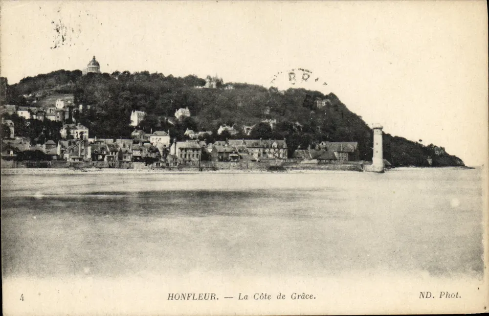 Honfleur — A Costa da Graça — ND. Phot. - Frente