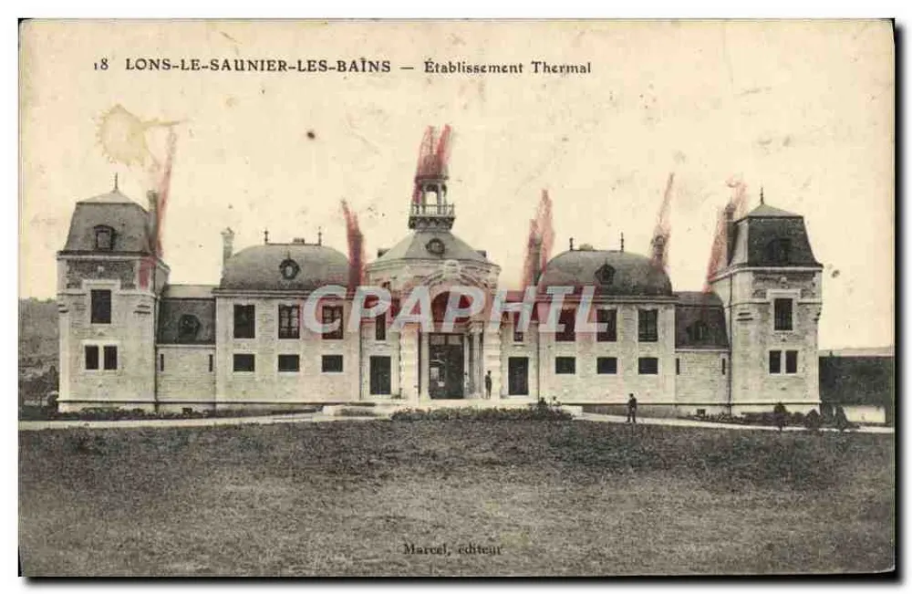 Lons-le-Saunier-les-Bains — Istituto Termale — Marcel, editore - Recto
