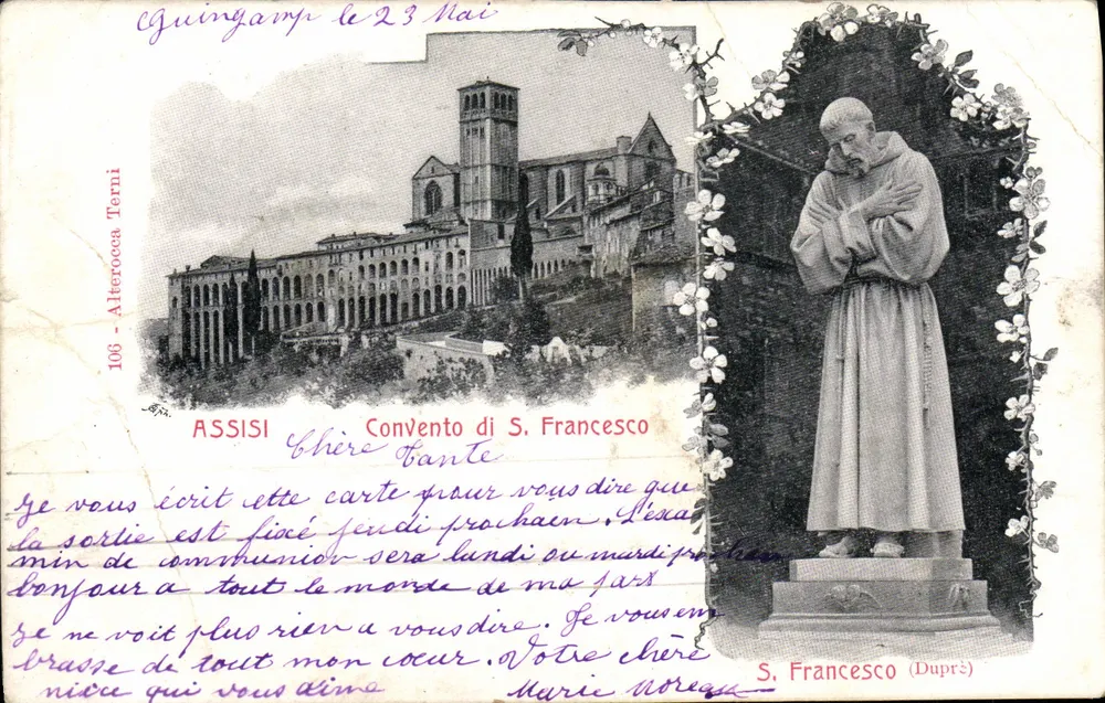 Assisi — Convento di S. Francesco — Alterocca Terni, n° 106 - Vorderseite