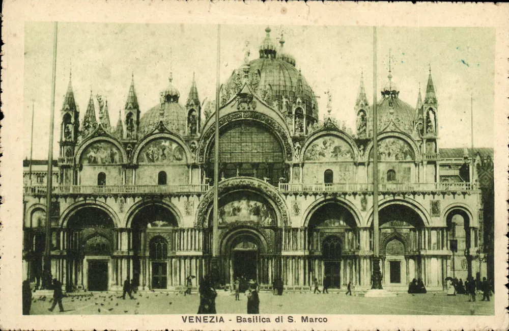 VENEZIA - Basílica de S. Marco — editor Luigia Ved. Zanco, n° 2-7255 - Frente