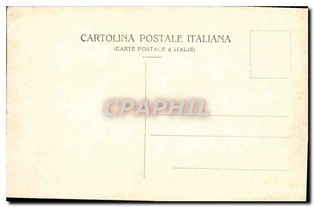 Venedig - Grand Canal und Ponte di Rialto — italienische Postkarte - Rückseite