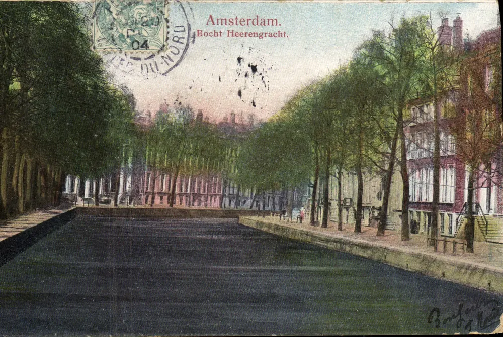 Amsterdam — Bocht Heerengracht — editor Robert - Frente