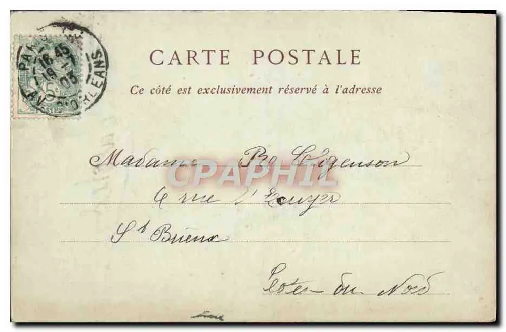 PARIS — A Avenida dos Campos-Élisée — Coleções ND. Fot. n°31 - Verso
