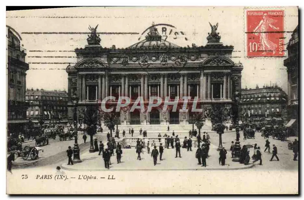 Paris (IXe) — O Ópera — LL - Frente