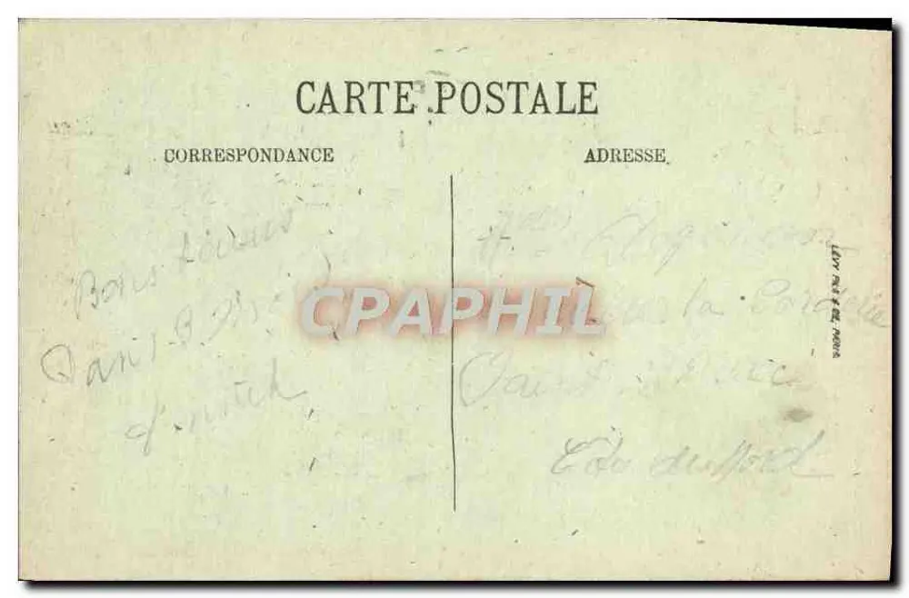 Paris (IXe) — O Ópera — LL - Verso