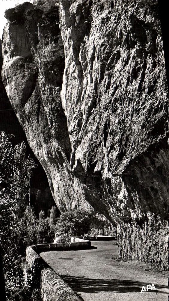 Der Cirque des BAUMES - L'Encorbeillement — Gorges du Tarn — APA-POUX Postkarten-Gesellschaft - Albi, Nr. 124 - Vorderseite