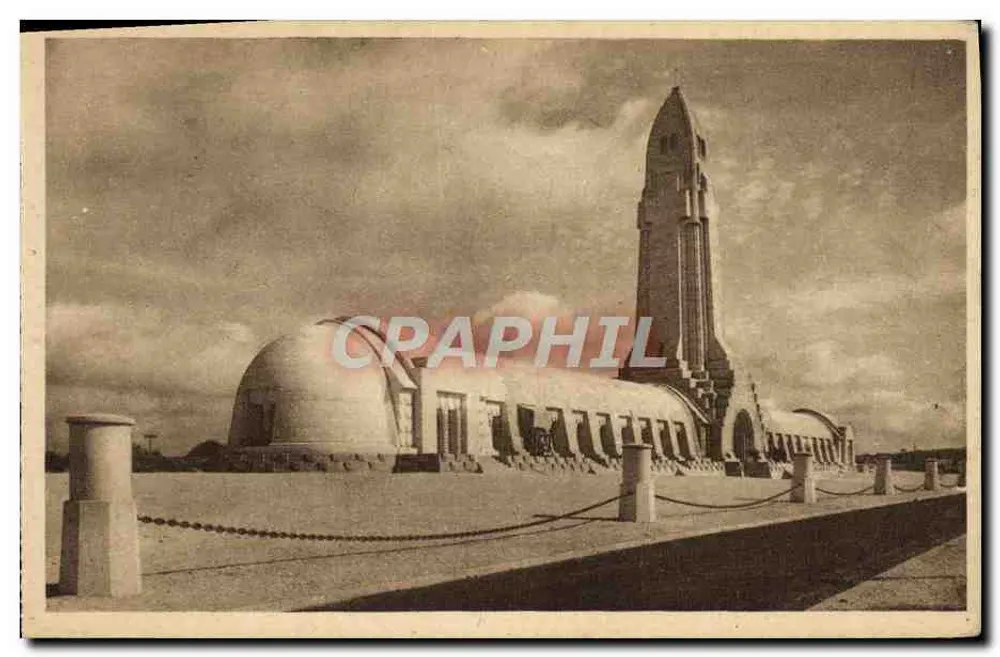 Ossuário e Farol de Douaumont — Edição do Comitê do Ossuário — Nancy - Frente