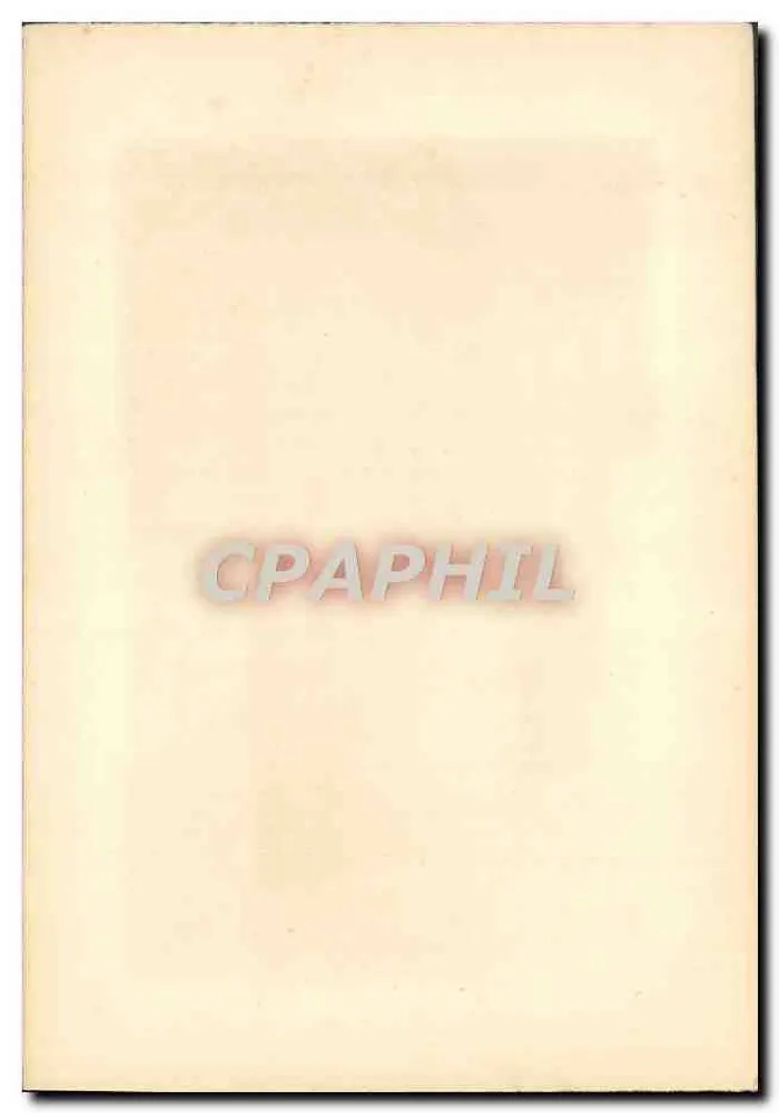 Igreja de Saint-Sulpice — Paris — gravura - Verso