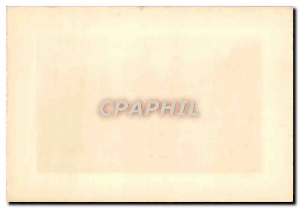アンティーク絵葉書 パリ モーセー・ド・クルニー - 裏面