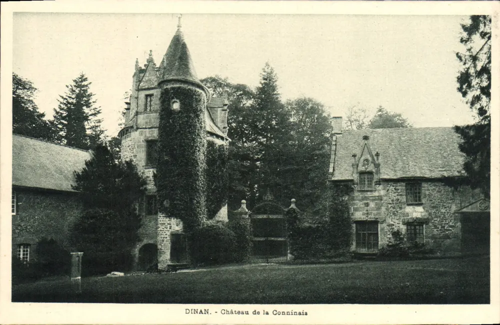 Dinan - Castelo da Conninais — Série 1, N° 2, edição M. Pambrun - Frente