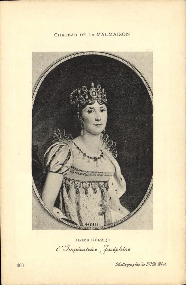 Kaiserin Joséphine — Schloss La Malmaison — Baron Gérard - Vorderseite