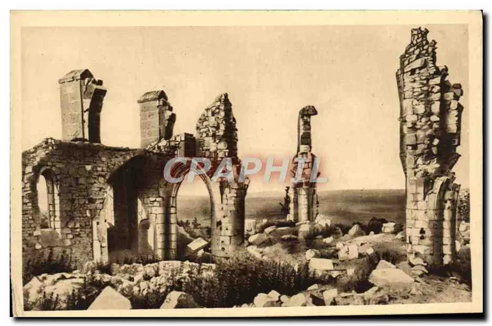 Montfaucun — A Igreja — Edição Verdun - Frente