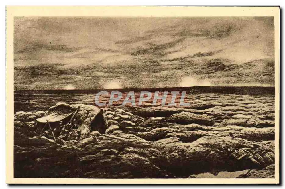 Eine ruhige Nacht vor DOUAUMONT im Jahr 1916 — Edition Verdun - Vorderseite