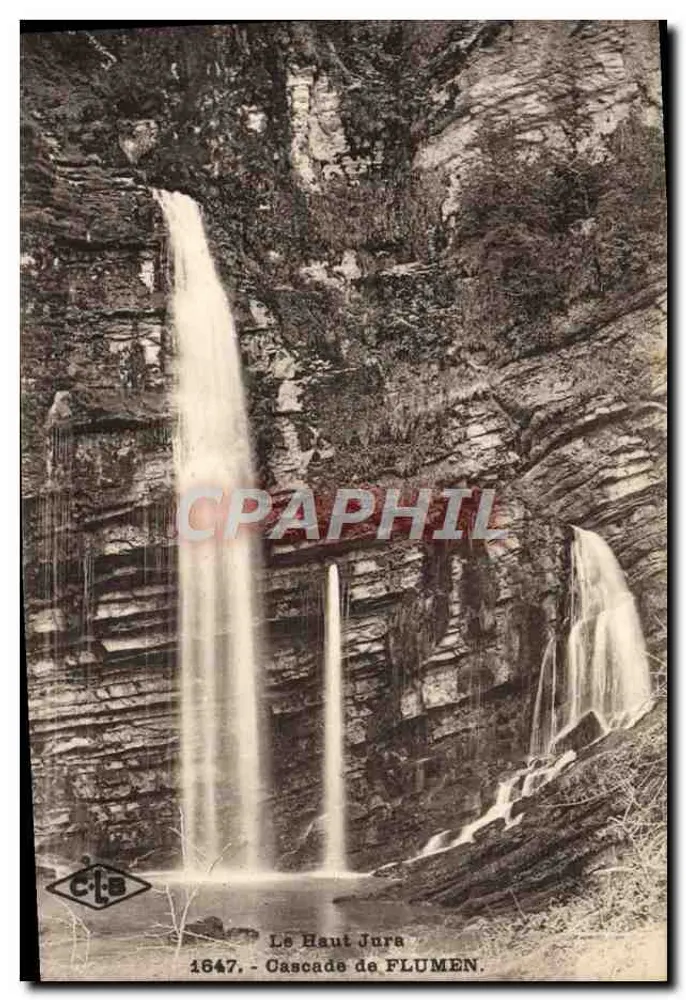 Alto Jura — Cachoeira de FLUMEN — Editor C. Lataster Berangon - Frente