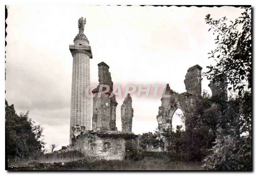 Montfaucón — Ruinen der Kirche — Edit. « LA GIGONE » - Vorderseite