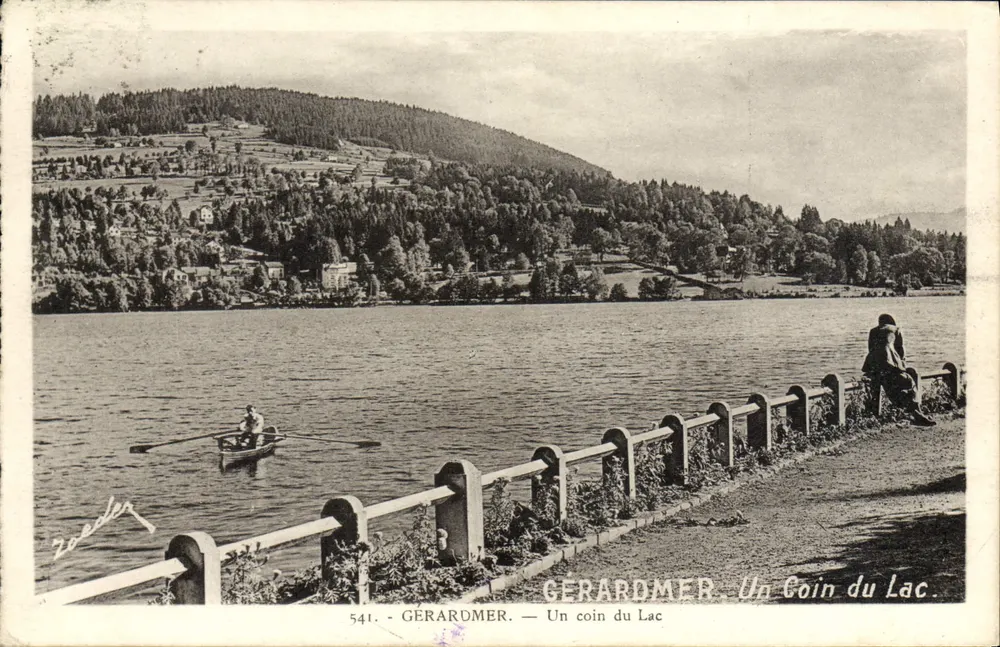 Gérardmer — Um Canto do Lago — V. Roeder, n° 541 - Frente