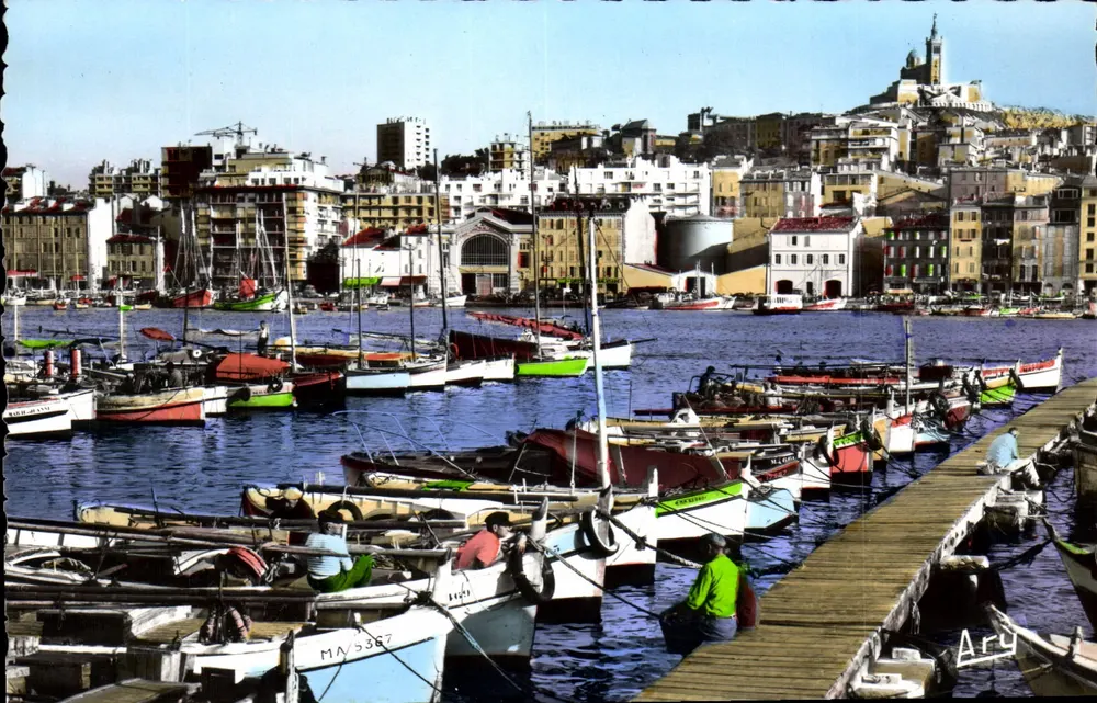 Barcos de Pesca no Porto — edição de miniatura — Ary - Frente
