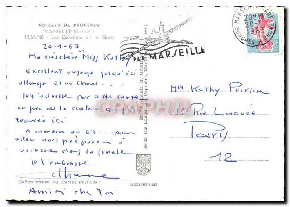 As Escadas da Estação — Marselha — Editora IRIS - Verso