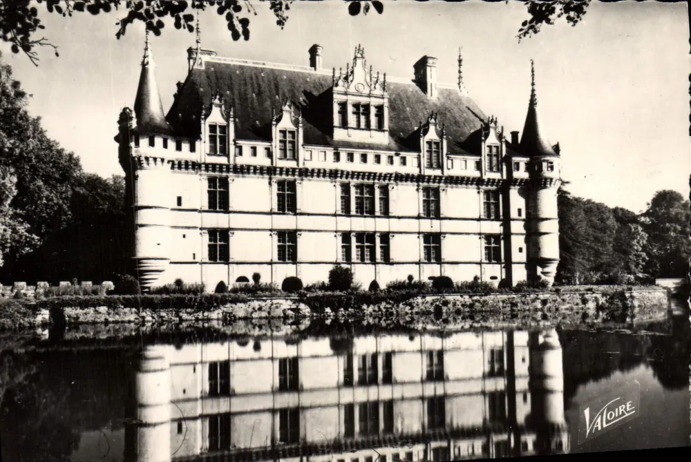 Azay-le-Rideau — Südseite des Schlosses (16. Jahrhundert) — Valoire - Vorderseite