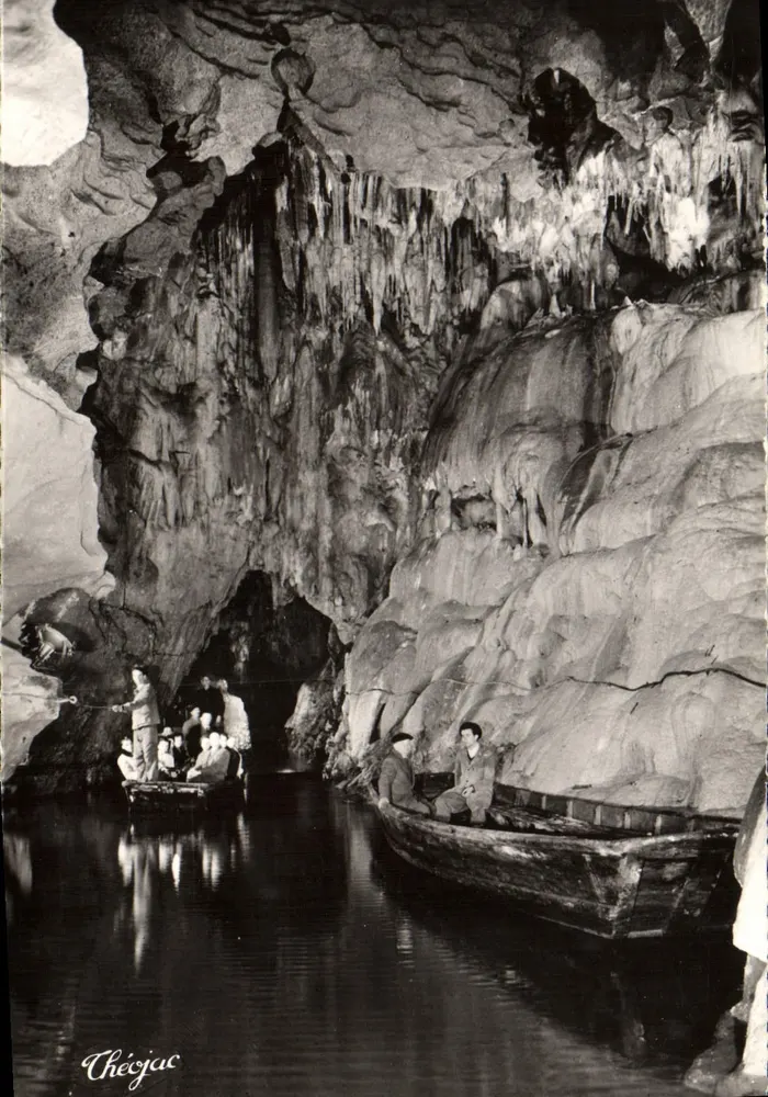 Grottes de Bétharram — Die unterirdische Fluss durch das Schloss der Feen — Chécyjac - Vorderseite