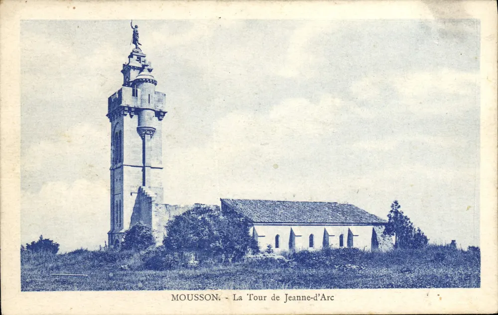Mousson - A Torre de Joana d'Arc — Edição Lecouffe-Darrie 1903 - Frente