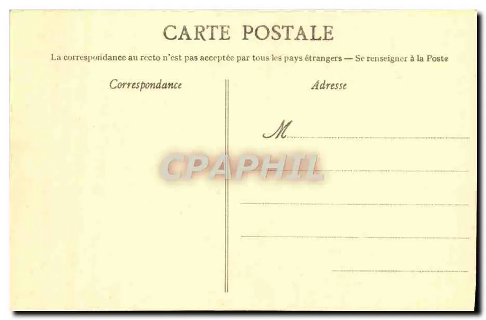 Junge Mädchen von Pont-Aven — nach dem Gemälde von E. BOUILLÉ - Rückseite