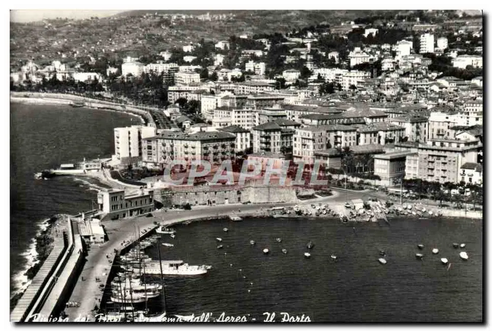 Sanremo - Der Hafen - Riviera der Blumen - Luftbild-Ausgabe N. 8015 - Vorderseite