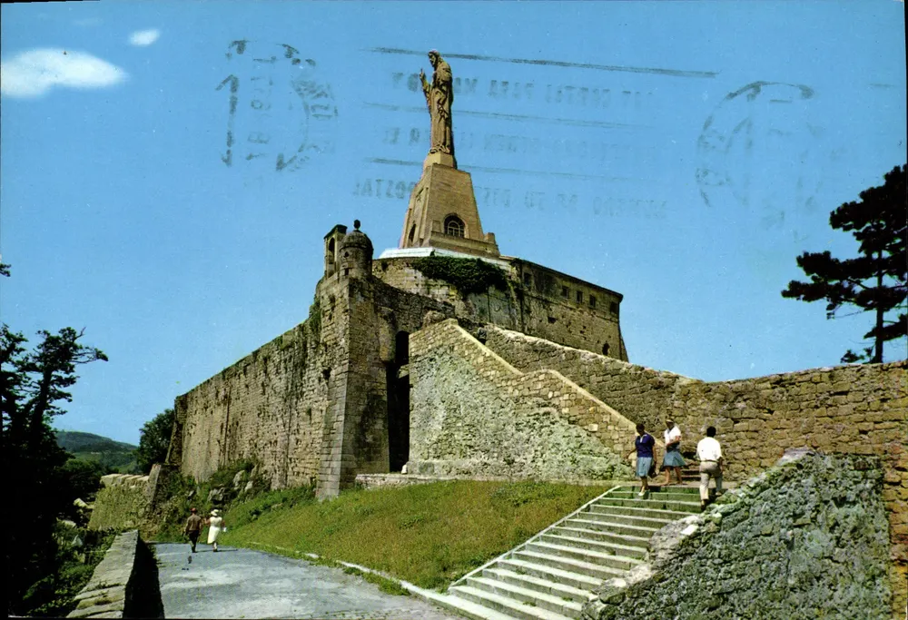 Monument zum Heiligen Herzen auf dem Monte Urgull — San Sebastián — Edition Madrid - Vorderseite