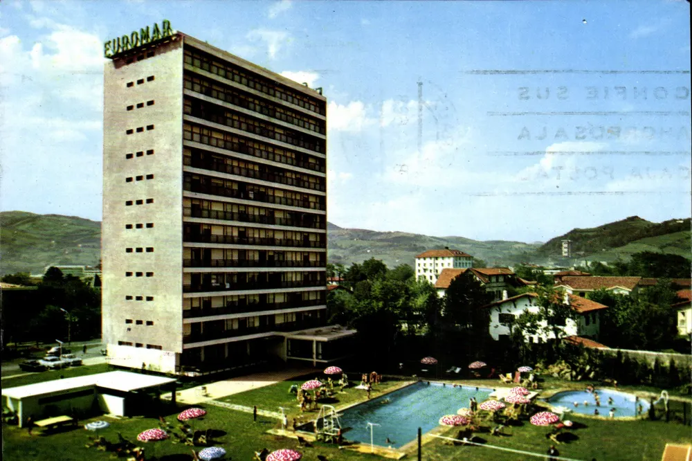 Hôtel Euromar — Zaraouz, Espanha — Editor: Foto C.A.R. - Zárate - Frente