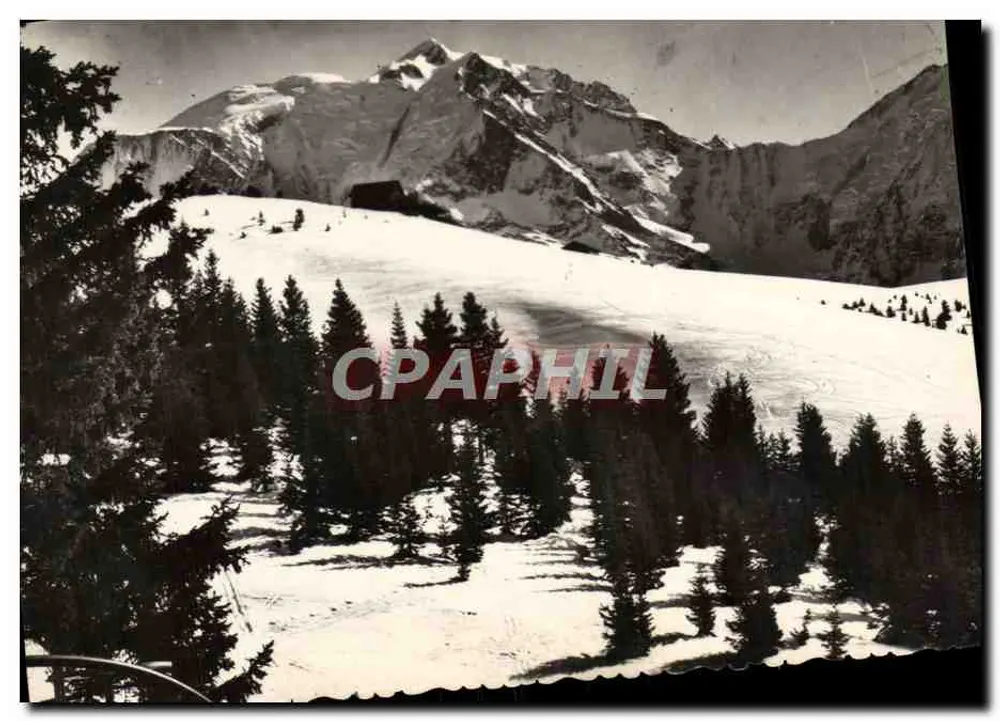 Mont Blanc und Le Chalet — Ideal Sports — Verlag R. BRUNAUD, Lyon - Vorderseite
