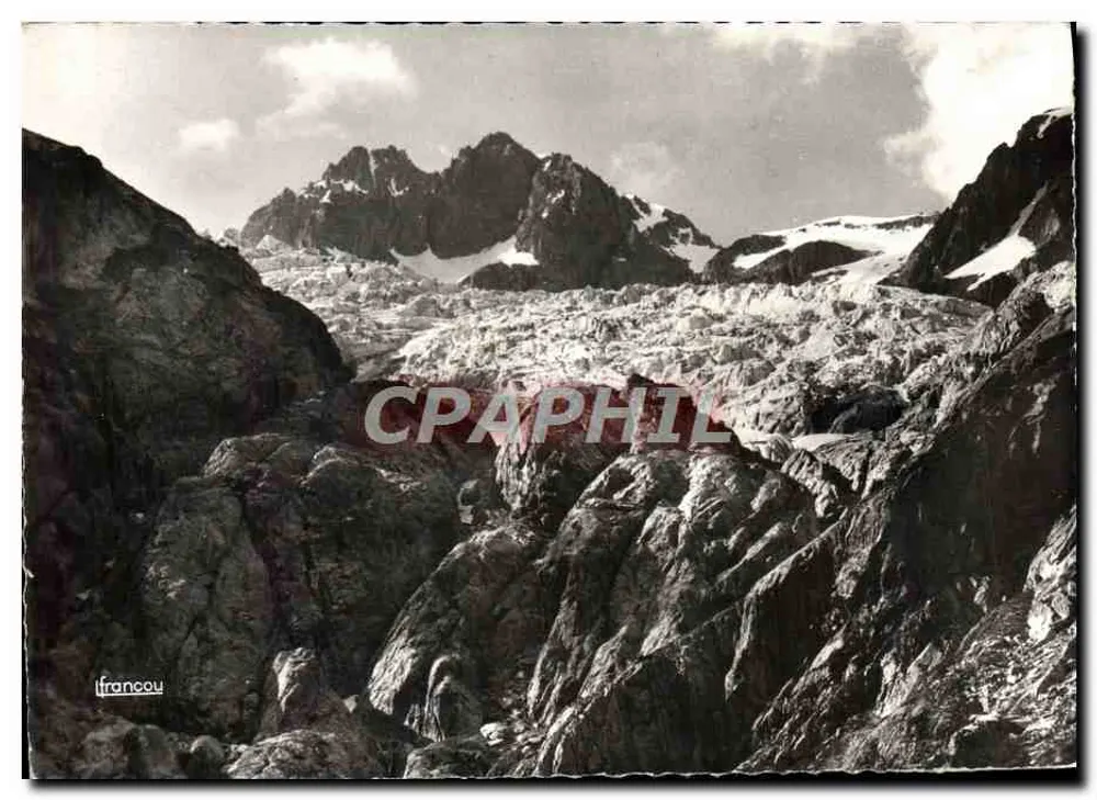 Gletscher von Neige-Cordier und Weißer Gletscher — Francou Editions — n° nicht sichtbar - Vorderseite