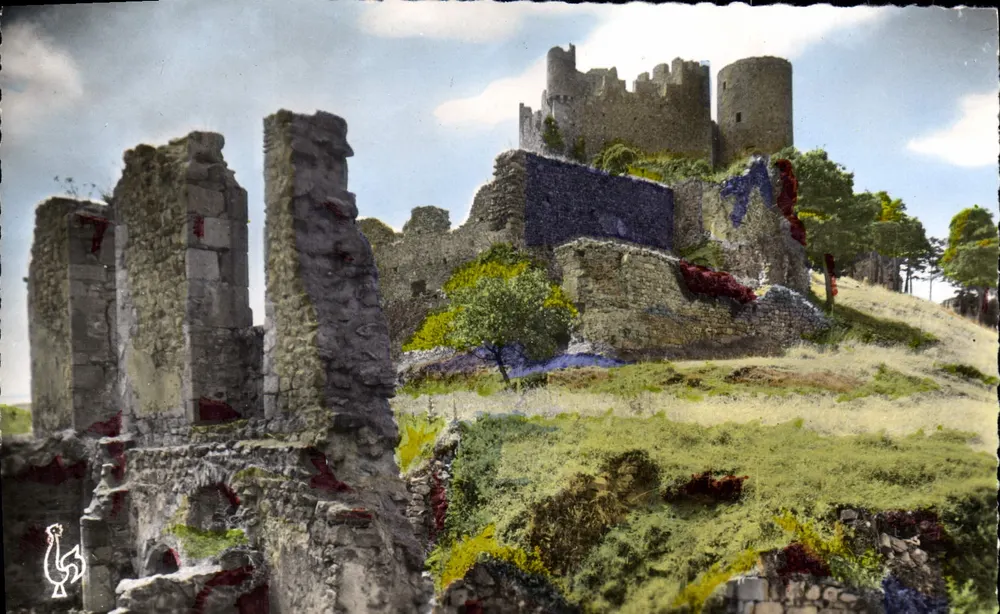 Das Schloss Saïl unter Couzan — Umgebung von Boën-sur-Lignon (Loire) — Verlag: Les Tirages Modernes, Paris - Vorderseite