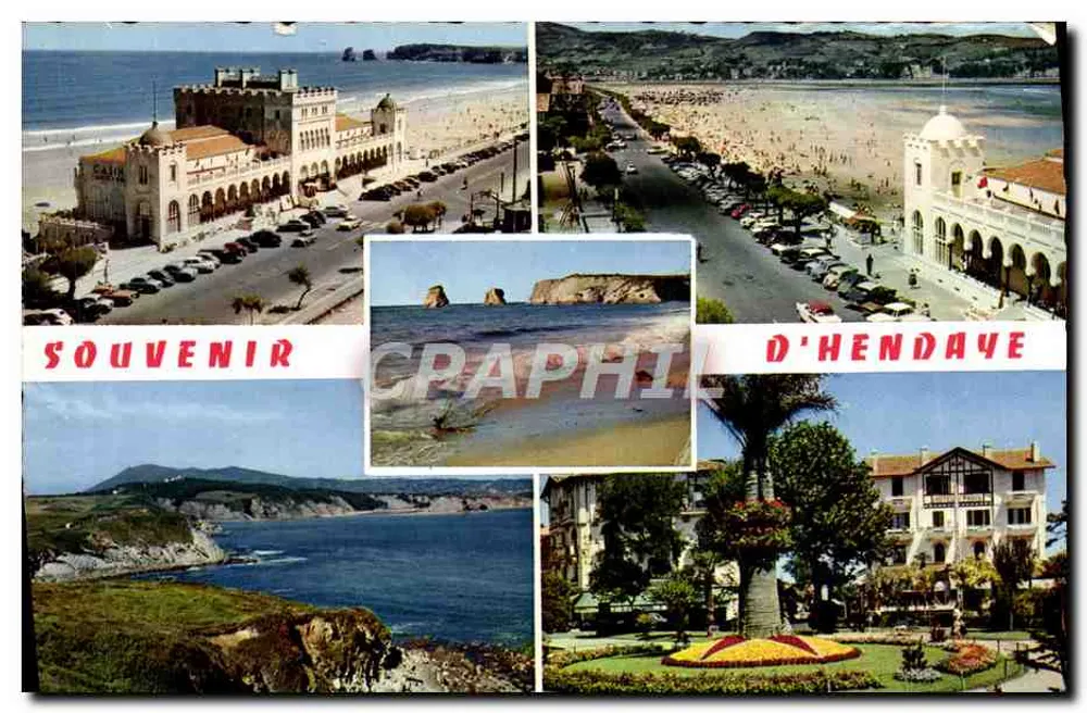 Hendaye — Lembrete de Hendaye — Compagnie des Arts Photomécaniques - Frente
