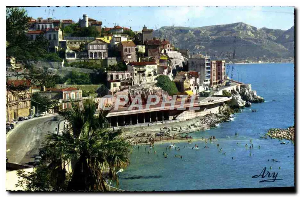 Ary — Vista da praia e do porto — Editor Ary - Frente